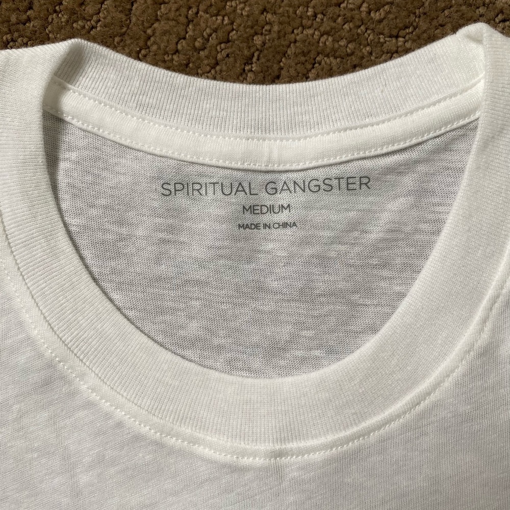Spiritual Gangster Happy Crop Tank Top - Picture 4 of 8